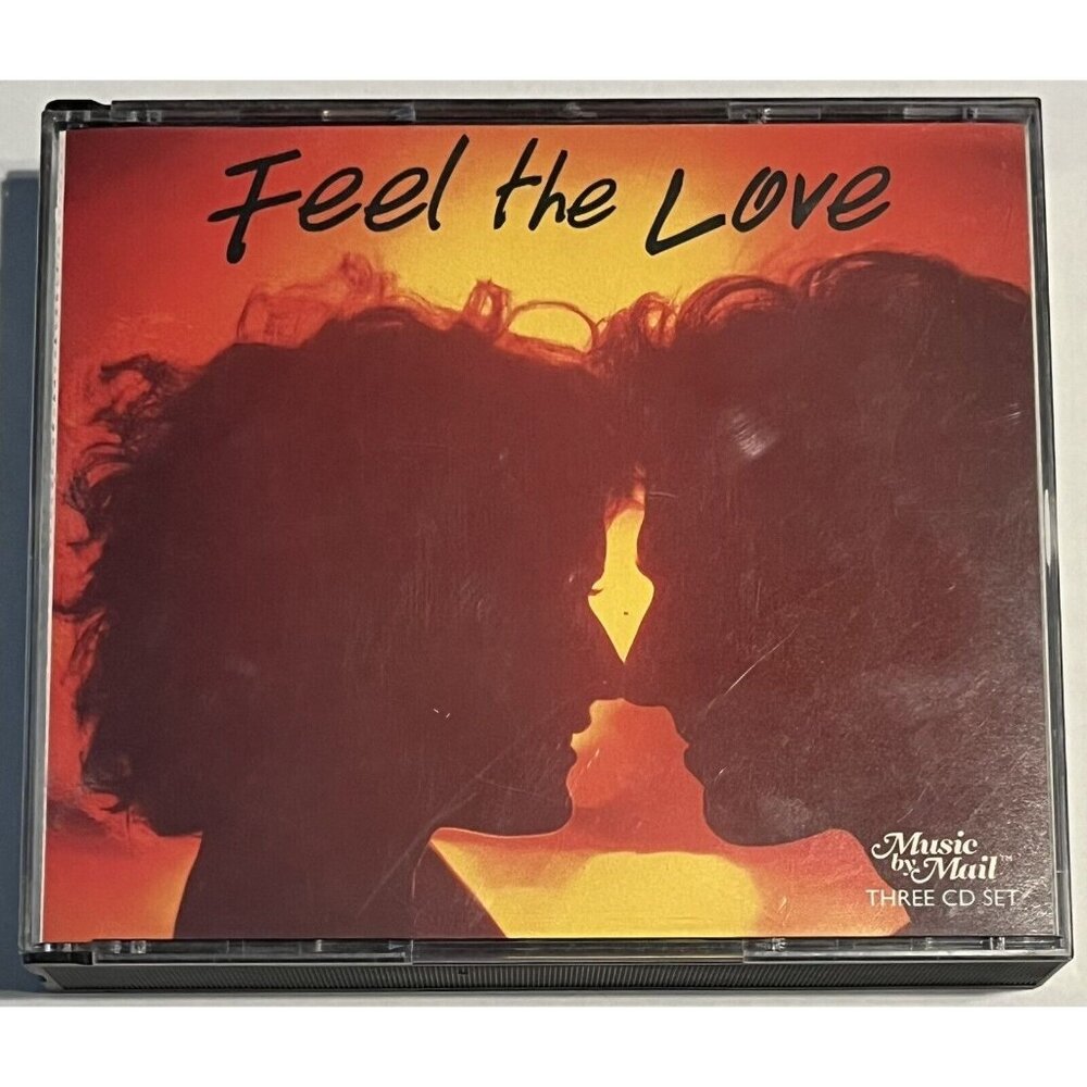 Sony Feel the Love CD Set - Red Orange Yellow Cover
